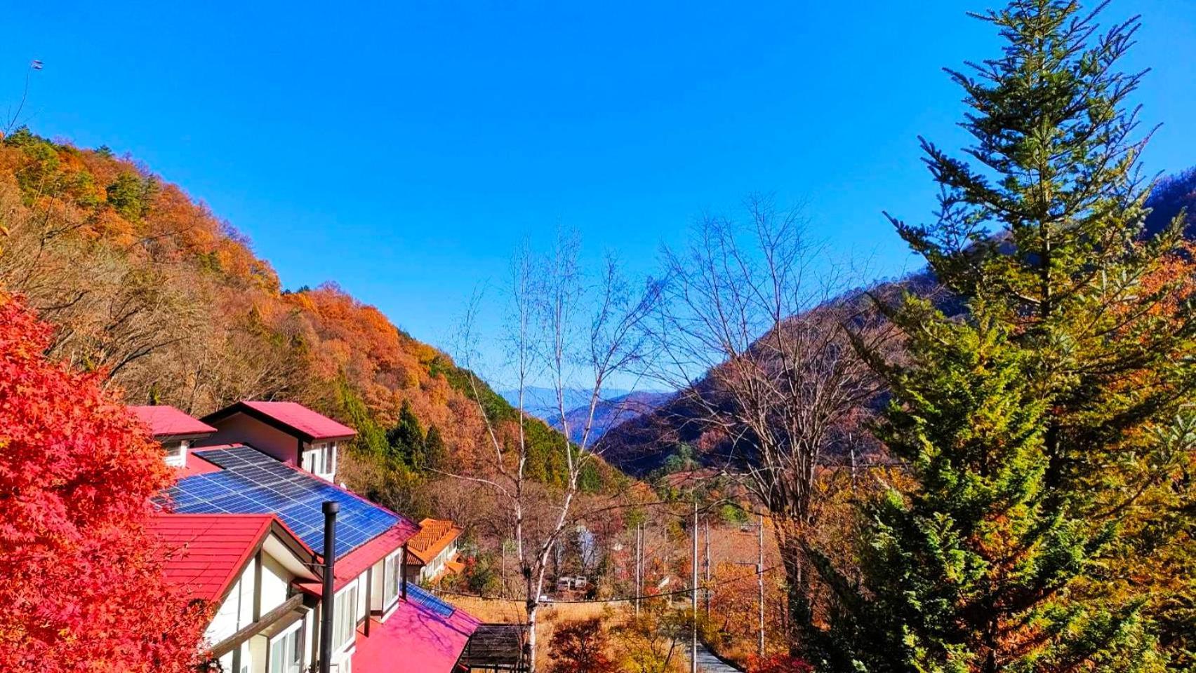 Sora No Uta Bed and Breakfast Minami Alps Exteriör bild